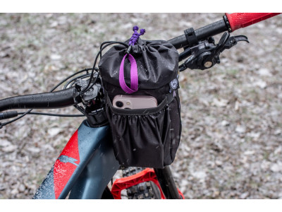 Сумка на кермо KasyBag Pocket Pack One hand [Black Purple]
