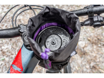 Сумка на кермо KasyBag Pocket Pack One hand [Black Purple]