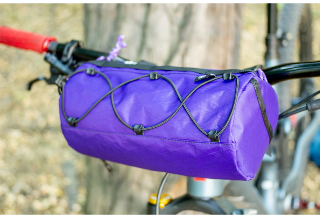 Сумка на кермо KasyBag X-Barrel Bag [Purple-Purple]