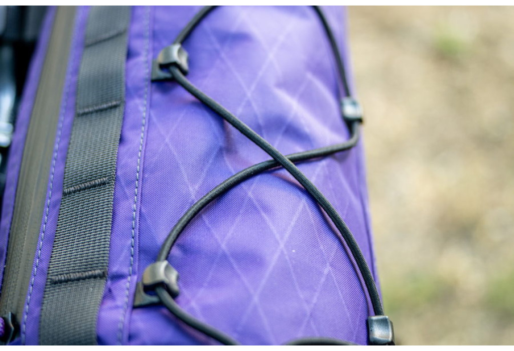 Сумка на кермо KasyBag X-Barrel Bag [Purple-Purple]