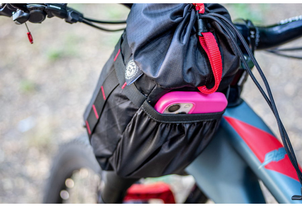 Сумка на кермо KasyBag X-Pocket Pack One hand [Black Red]