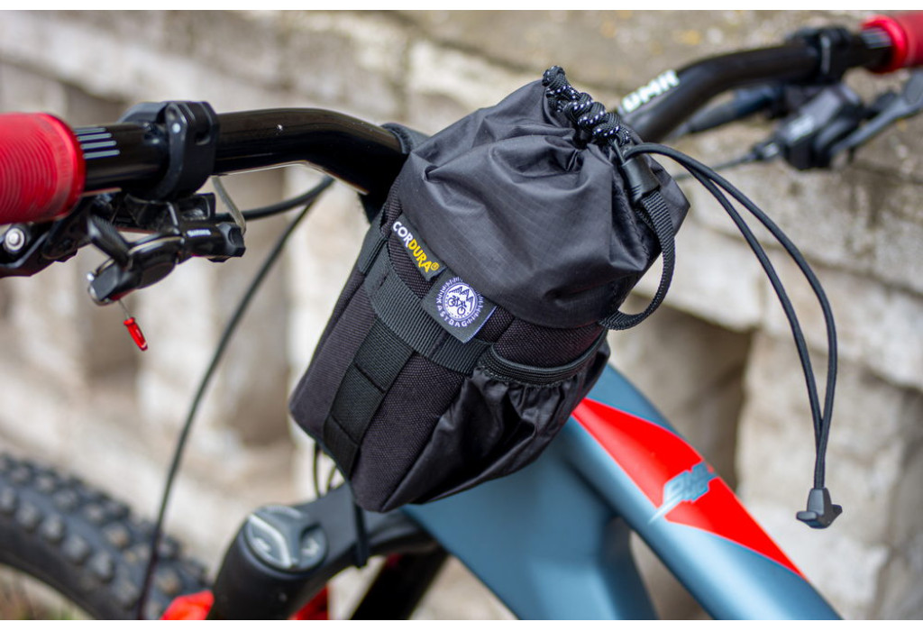 Сумка на кермо KasyBag Pocket Pack One hand Mini [Total Black]