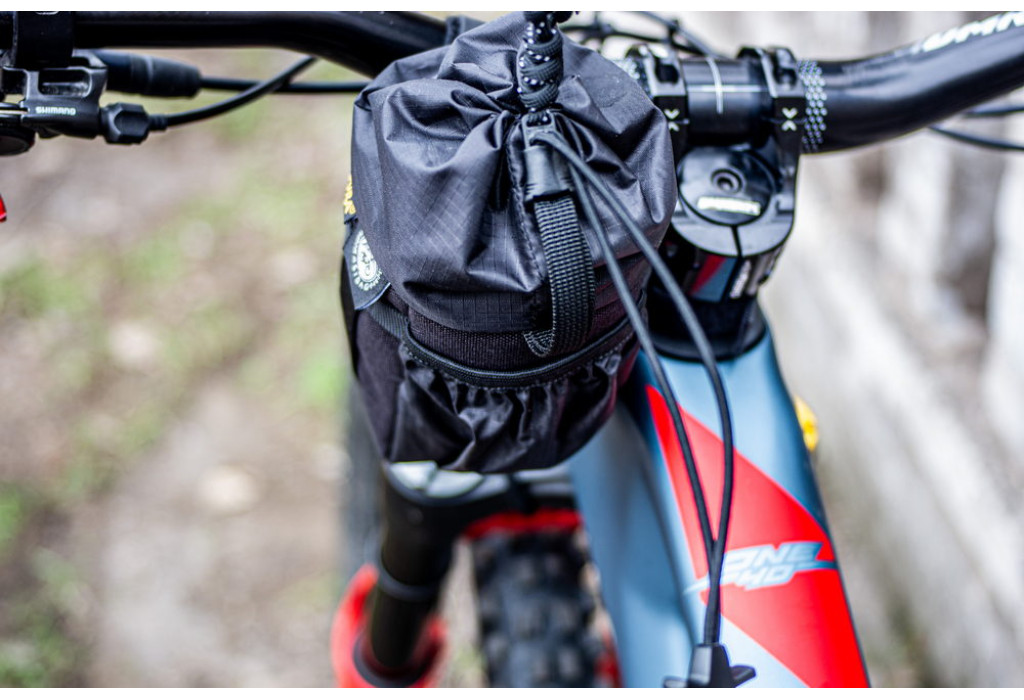 Сумка на кермо KasyBag Pocket Pack One hand Mini [Total Black]