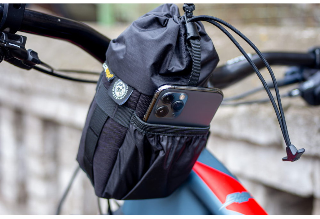Сумка на кермо KasyBag Pocket Pack One hand Mini [Total Black]