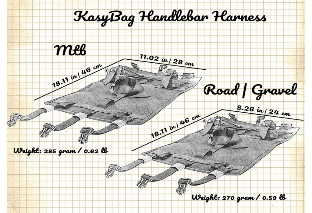 Система на кермо KasyBag Handlebar Harness MTB