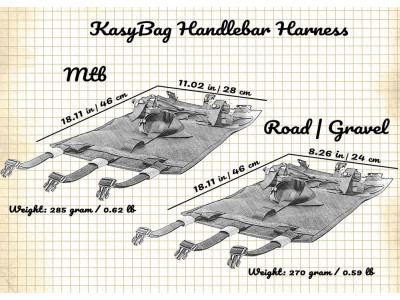 Система на кермо KasyBag Handlebar Harness ROAD