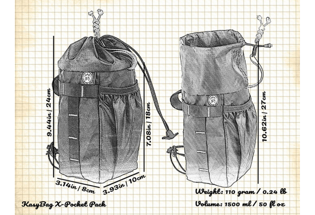 Сумка на кермо KasyBag X-Pocket Pack One hand [Toucan]